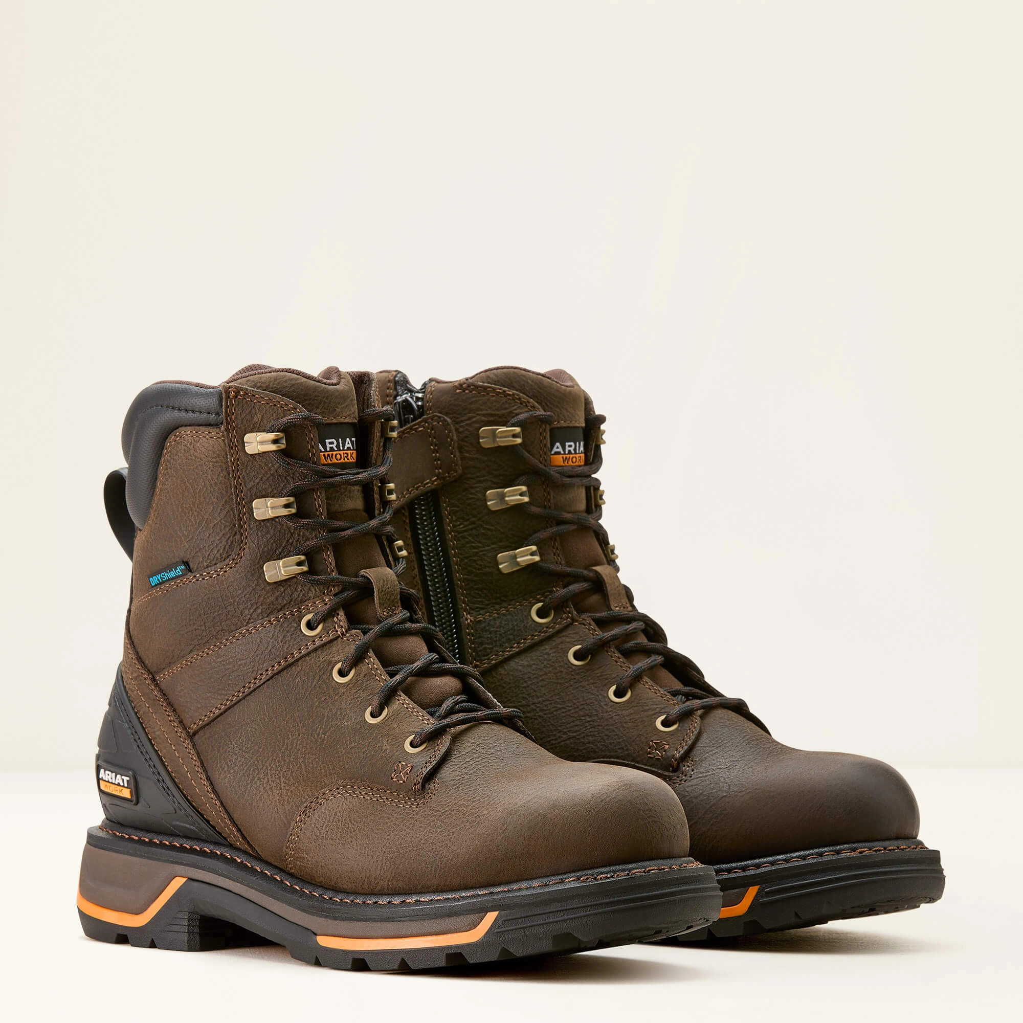 Ariat Big Rig: Der robuste Kaffee-Stiefel für Männer. Wasserdicht und rutschfest – Dein zuverlässiger Partner bei der Arbeit!
