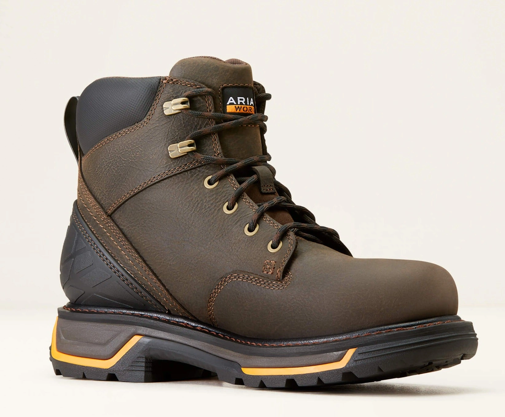 Ariat Big Rig 6: Der robuste Arbeiterstiefel in Iron Coffee. Wasserdicht und bereit für jedes Abenteuer!